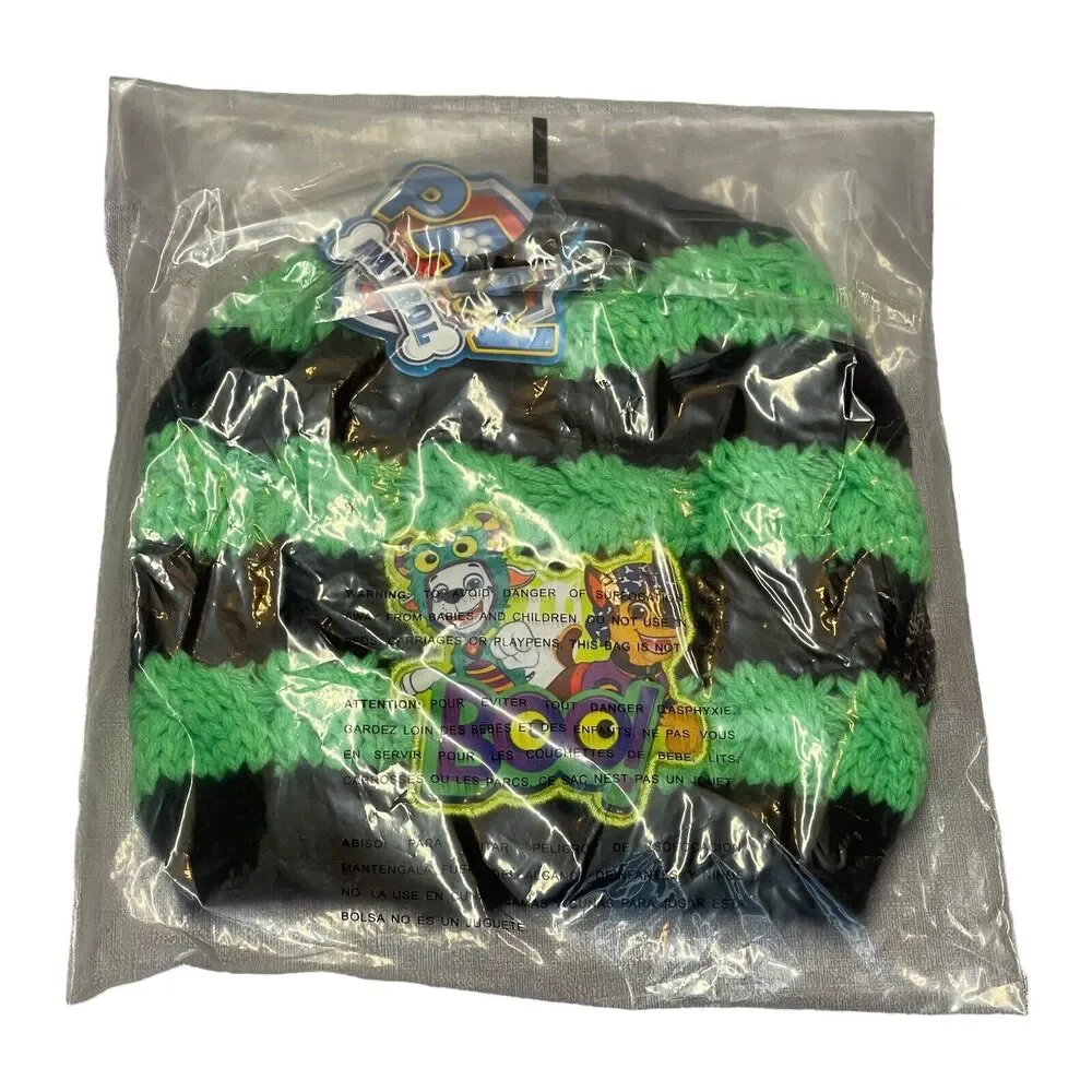 Nickelodeon Paw Patrol Kids Beanie Knit Cap Hat Fall Winter Halloween BOO NWT - Picture 5 of 6